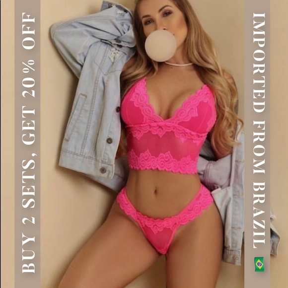 Lace cami top & panty - 2 piece set - Picture 2 of 15
